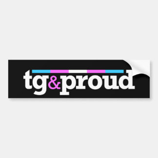 Autocollant De Voiture Adhésif pour pare-chocs noir de Tg&proud