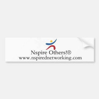 Autocollant De Voiture Adhésif pour pare-chocs - Nspire d'autres !