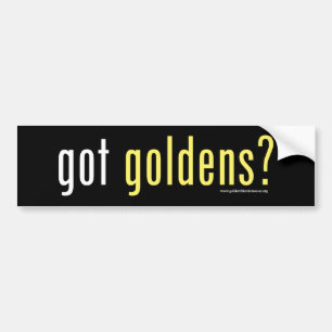 Autocollant De Voiture Adhésif pour pare-chocs obtenu de Goldens