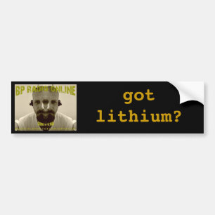 Autocollant De Voiture Adhésif pour pare-chocs obtenu de lithium