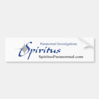 Autocollant De Voiture Adhésif pour pare-chocs paranormal de Spiritus