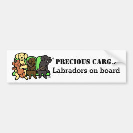 Autocollant De Voiture Adhésif pour pare-chocs précieux de cargaison de