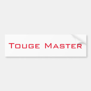 Autocollant De Voiture Adhésif pour pare-chocs principal de Touge