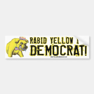 Autocollant De Voiture Adhésif pour pare-chocs rabique de Démocrate de