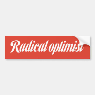 Autocollant De Voiture Adhésif pour pare-chocs radical d'optimiste