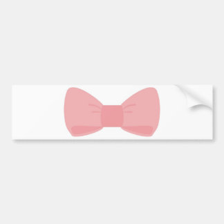 Autocollant De Voiture Adhésif pour pare-chocs rose doux d'arc