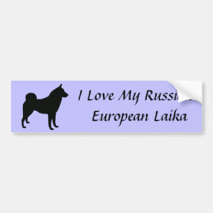 Autocollant De Voiture Adhésif pour pare-chocs Russe-Européen de Laika