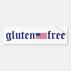 Autocollant De Voiture adhésif pour pare-chocs sans gluten de drapeau de