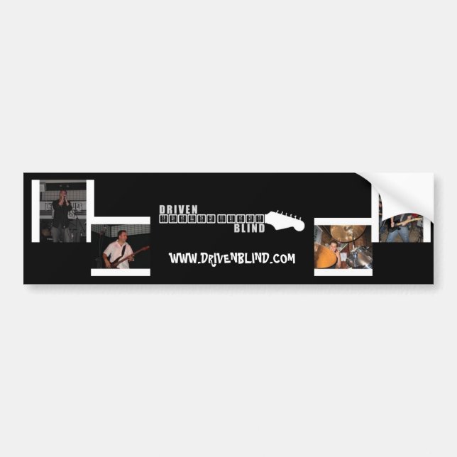 AUTOCOLLANT DE VOITURE ADHÉSIF POUR PARE-CHOCS SANS VISIBILITÉ CONDUIT (Devant)