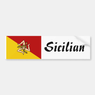 Autocollant De Voiture Adhésif pour pare-chocs sicilien