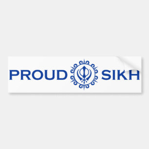 Autocollant De Voiture Adhésif pour pare-chocs SIKH FIER
