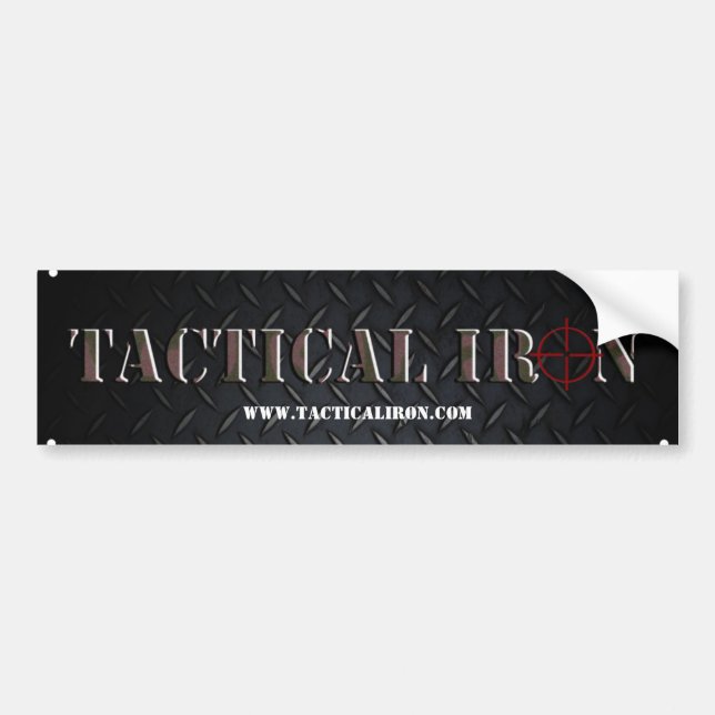 Autocollant De Voiture Adhésif pour pare-chocs tactique de fer (Devant)