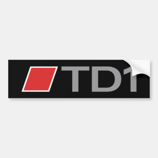 Autocollant De Voiture Adhésif pour pare-chocs TD1
