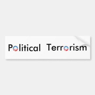 Autocollant De Voiture Adhésif pour pare-chocs - terrorisme politique