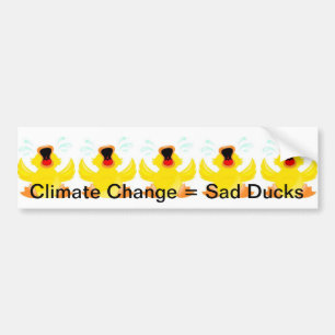 Autocollant De Voiture Adhésif pour pare-chocs triste de canards