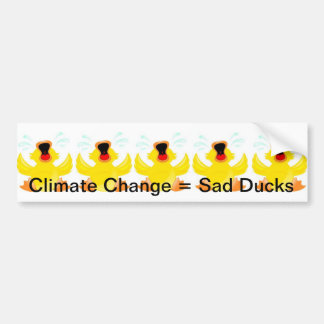 Autocollant De Voiture Adhésif pour pare-chocs triste de canards