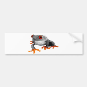 Autocollant De Voiture Adhésif pour pare-chocs tropical de grenouille. !