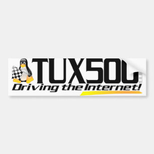 Autocollant De Voiture Adhésif pour pare-chocs Tux500