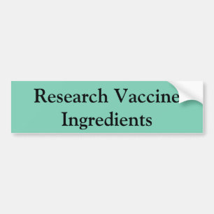 Autocollant De Voiture Adhésif pour pare-chocs vaccinique