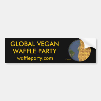 Autocollant De Voiture Adhésif pour pare-chocs végétalien global 1 de