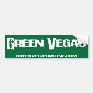Autocollant De Voiture Adhésif pour pare-chocs vert de Vegas