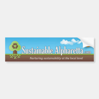 Autocollant De Voiture Adhésif pour pare-chocs viable d'Alpharetta