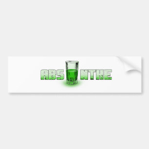 Autocollant De Voiture Adhésifs pour pare-chocs d'absinthe