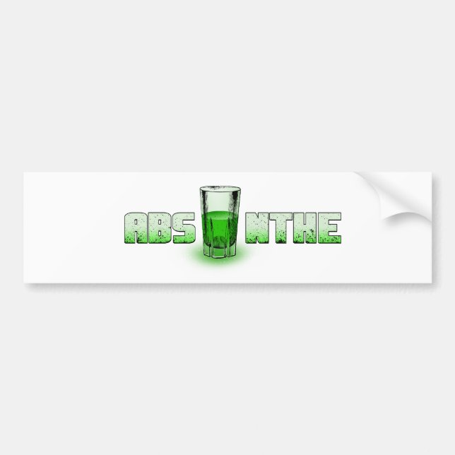 Autocollant De Voiture Adhésifs pour pare-chocs d'absinthe (Devant)