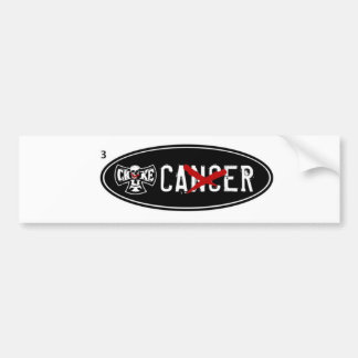 Autocollant De Voiture adhésifs pour pare-chocs de cancer de chokeout