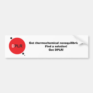 Autocollant De Voiture Adhésifs pour pare-chocs de DPLR