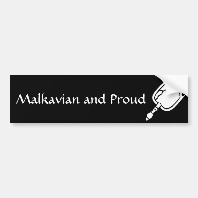 Autocollant De Voiture Adhésifs pour pare-chocs de Malkavian (Devant)