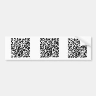 Autocollant De Voiture Adhésifs pour pare-chocs de TheQuest_QR