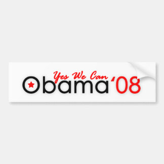 Autocollant De Voiture Adhésifs pour pare-chocs d'Obama
