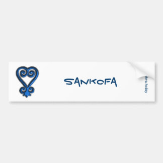 Autocollant De Voiture Adinkra - Sankofa