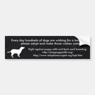 Autocollant De Voiture Adoptez