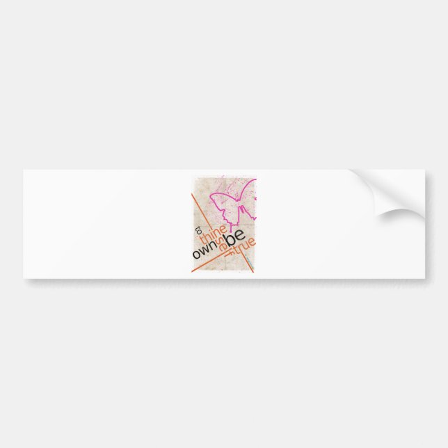 Autocollant De Voiture Affiche motivationnelle (Devant)