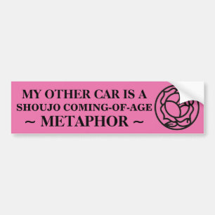 Autocollant De Voiture âge d'or de shoujo