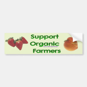 Autocollant De Voiture Agriculteurs organiques