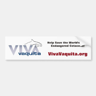 Autocollant De Voiture Aide sauver le Vaquita !