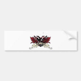 Autocollant De Voiture aigle albanais