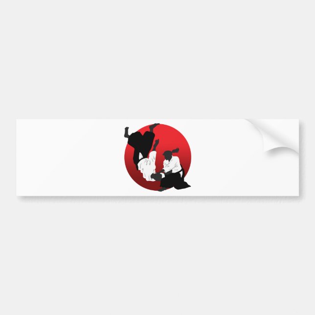 Autocollant De Voiture Aikido (Devant)