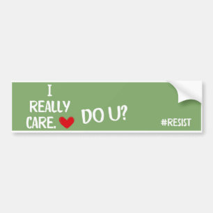 Autocollant De Voiture Aimant de voiture I Really Care