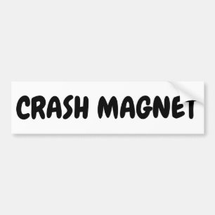 Autocollant De Voiture Aimant drôle d'accident