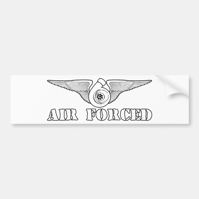 Autocollant De Voiture Air forcé (Devant)