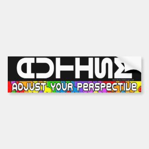 Autocollant De Voiture Ajustez votre Pespective