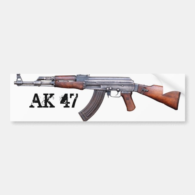 AUTOCOLLANT DE VOITURE AK-47 (Devant)