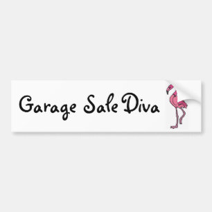 Autocollant De Voiture AK- adhésif pour pare-chocs de diva de brocante à