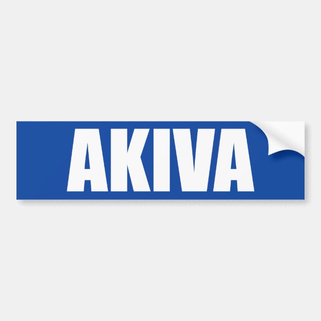 Autocollant De Voiture Akiva (Devant)