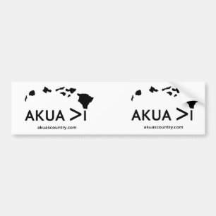 Autocollant De Voiture Akua > adhésifs pour pare-chocs d'I