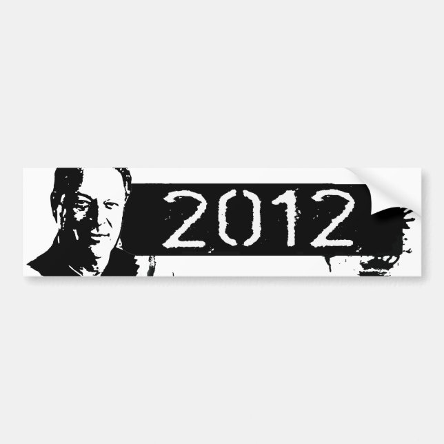 Autocollant De Voiture Al Gore 2012 (Devant)